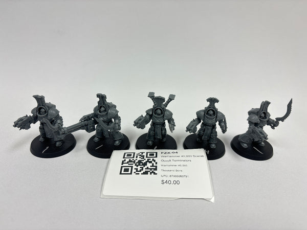 Warhammer 40,000 Scarab Occult Terminators FZX-04