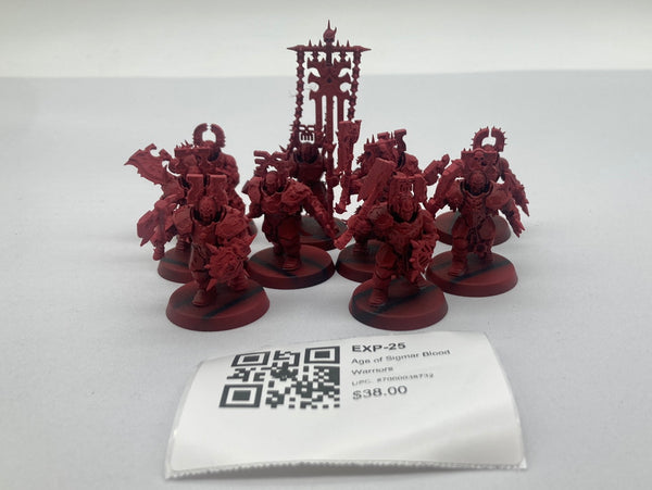 Age of Sigmar Blood Warriors EXP-25