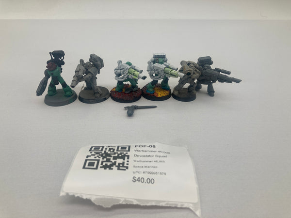 Warhammer 40,000 Devastator Squad FOF-08