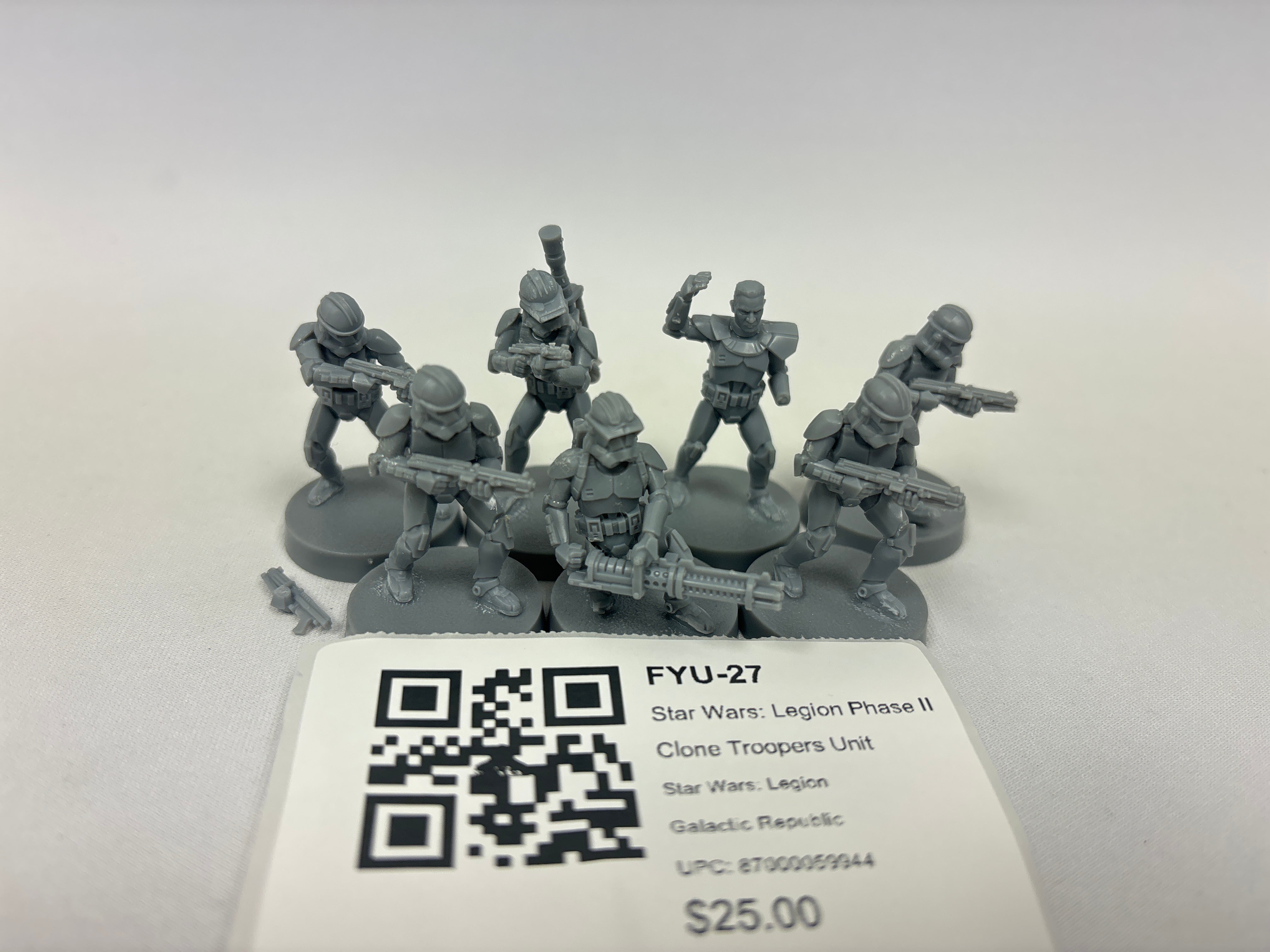 Star Wars: Legion Phase II Clone Troopers Unit FYU-27