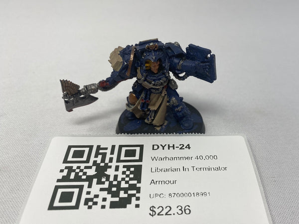 Warhammer 40,000 Librarian In Terminator Armour DYH-24