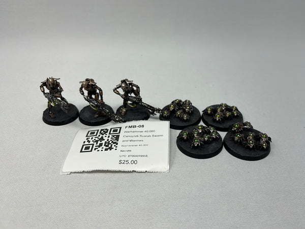 Warhammer 40,000 Canoptek Scarab Swarm and Warriors FMB-08