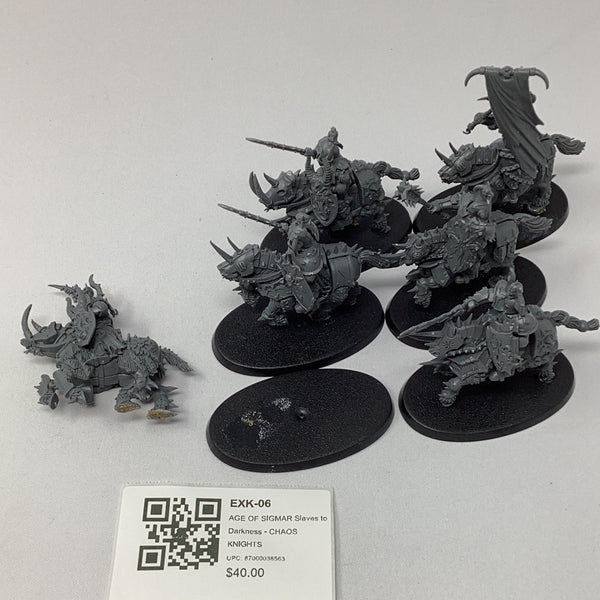 AGE OF SIGMAR Slaves to Darkness - CHAOS KNIGHTS EXK-06
