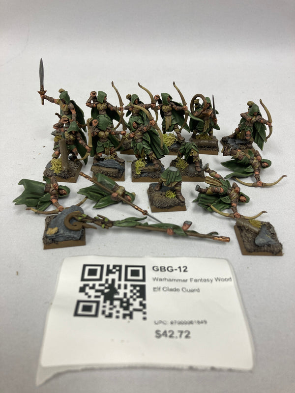 Warhammer Fantasy Wood Elf Glade Guard GBG-12