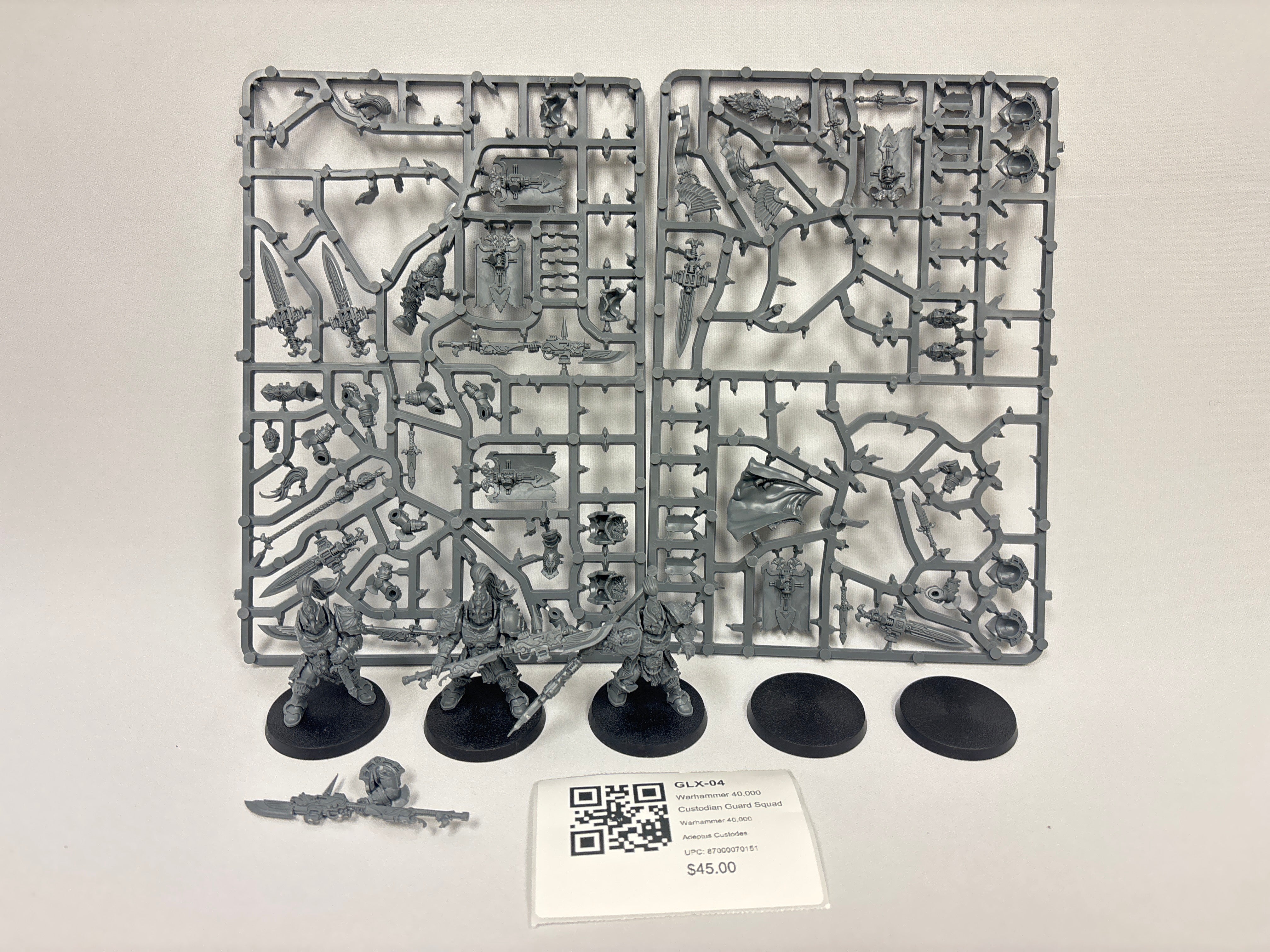 Warhammer 40,000 Custodian Guard Squad GLX-04