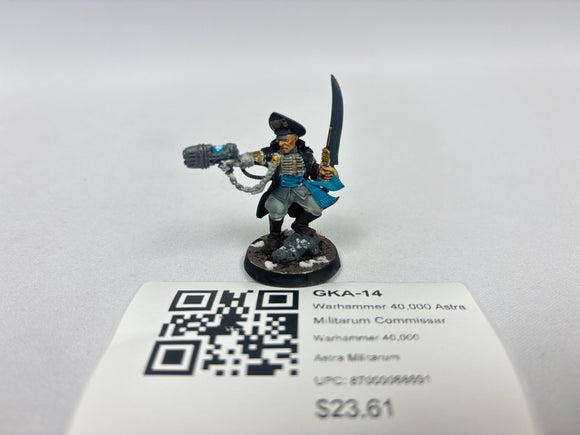 Warhammer 40,000 Astra Militarum Commissar GKA-14