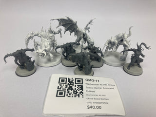 Warhammer 40,000 Chaos Space Marine: Accursed Cultists GMQ-11