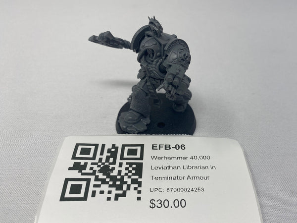 Warhammer 40,000 Leviathan Librarian in Terminator Armour EFB-06