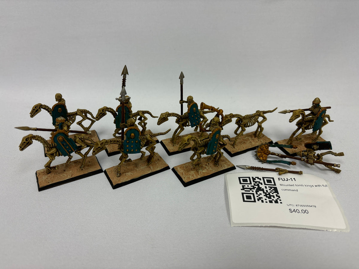 Mounted tomb kings with full command FUJ-11