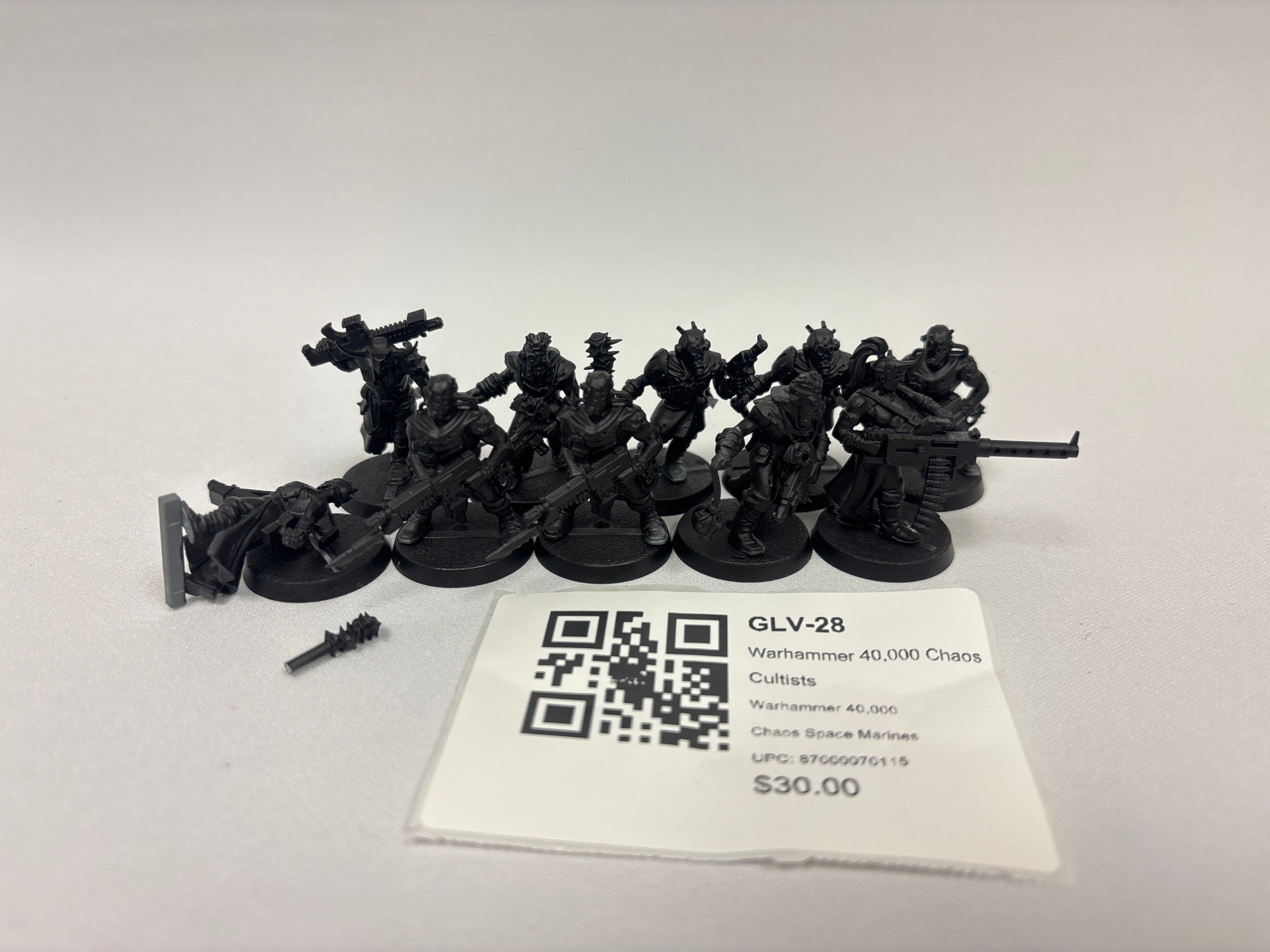Warhammer 40,000 Chaos Cultists GLV-28