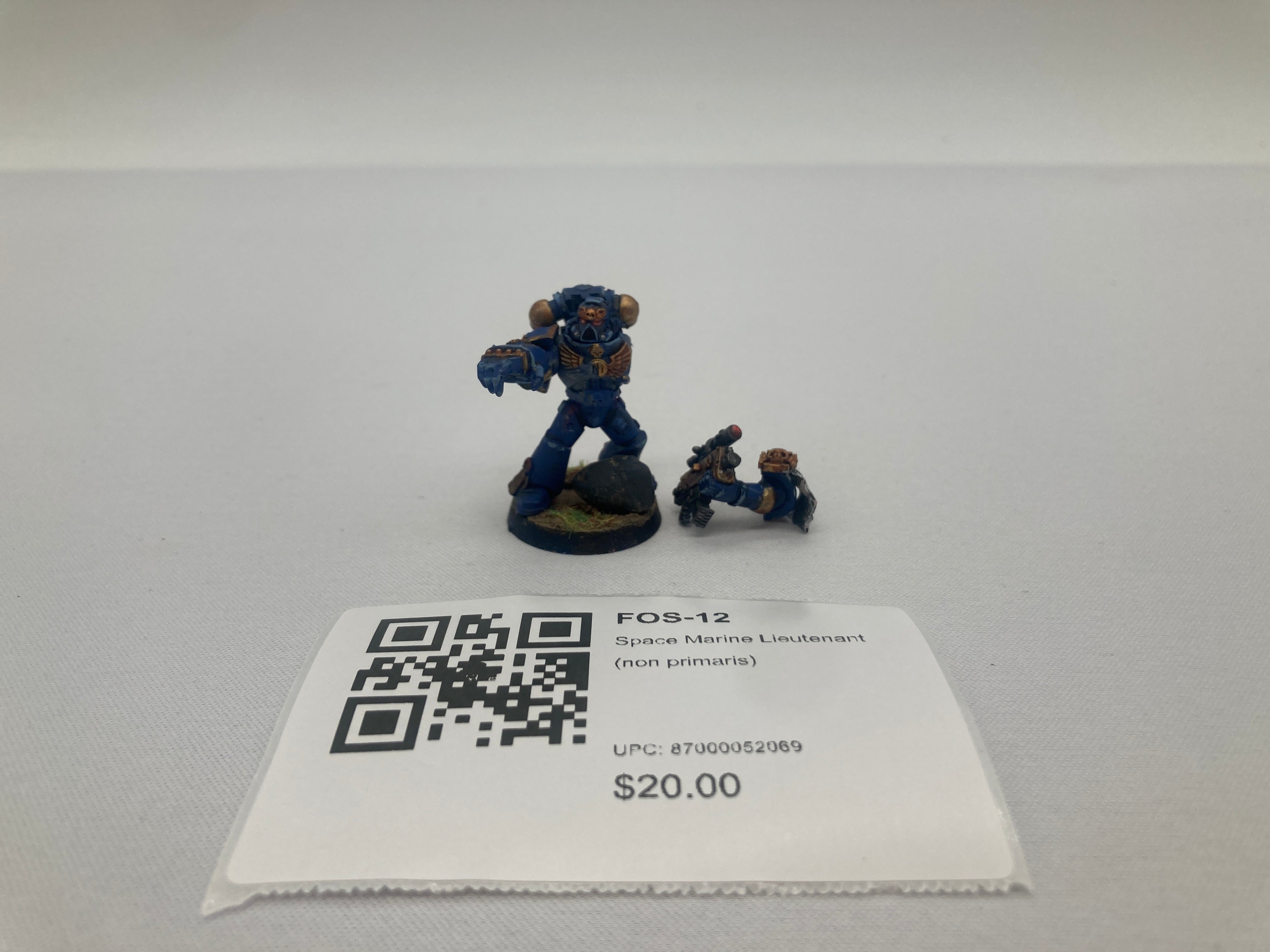 Space Marine Lieutenant (non primaris) FOS-12