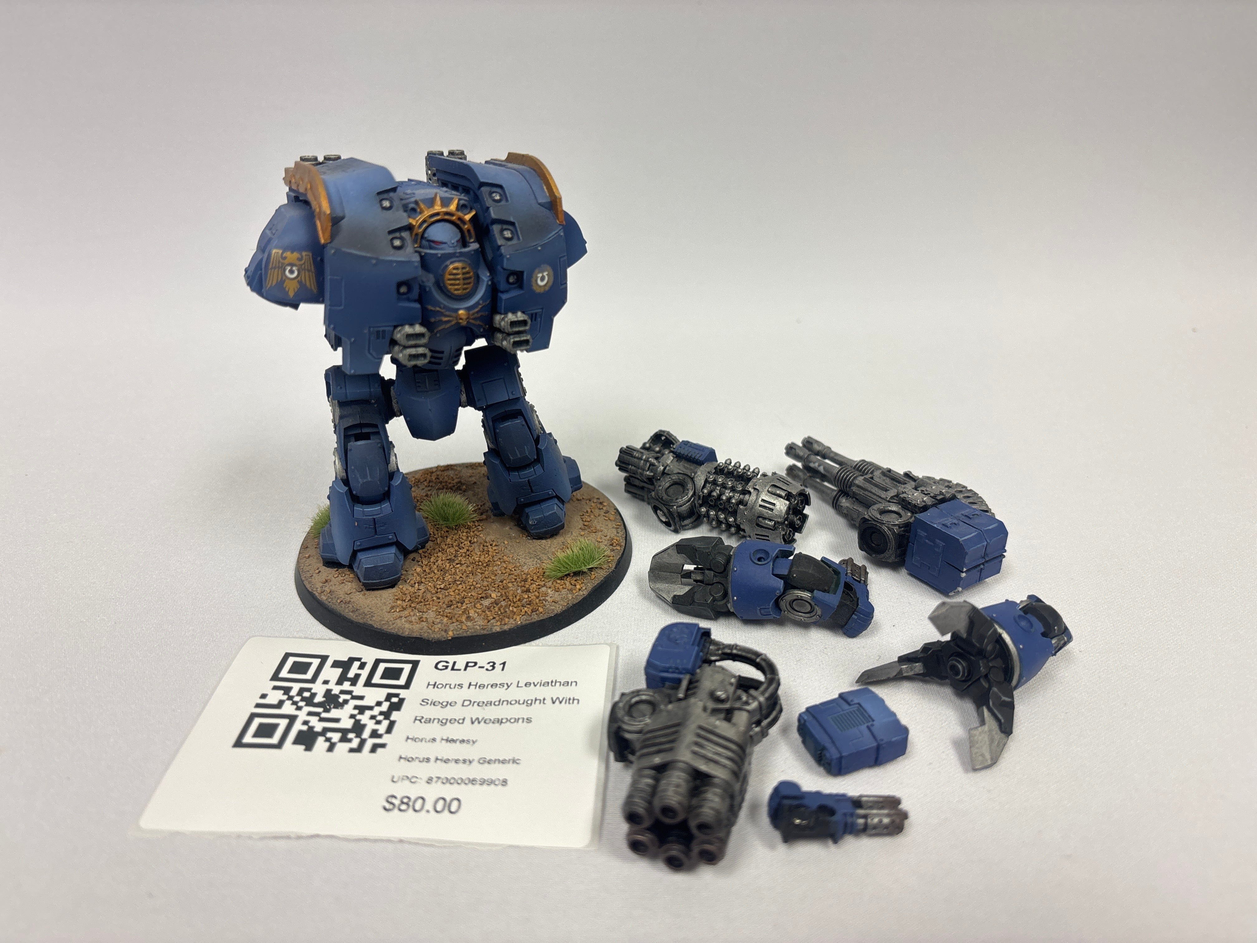 Horus Heresy Leviathan Siege Dreadnought With Ranged Weapons GLP-31
