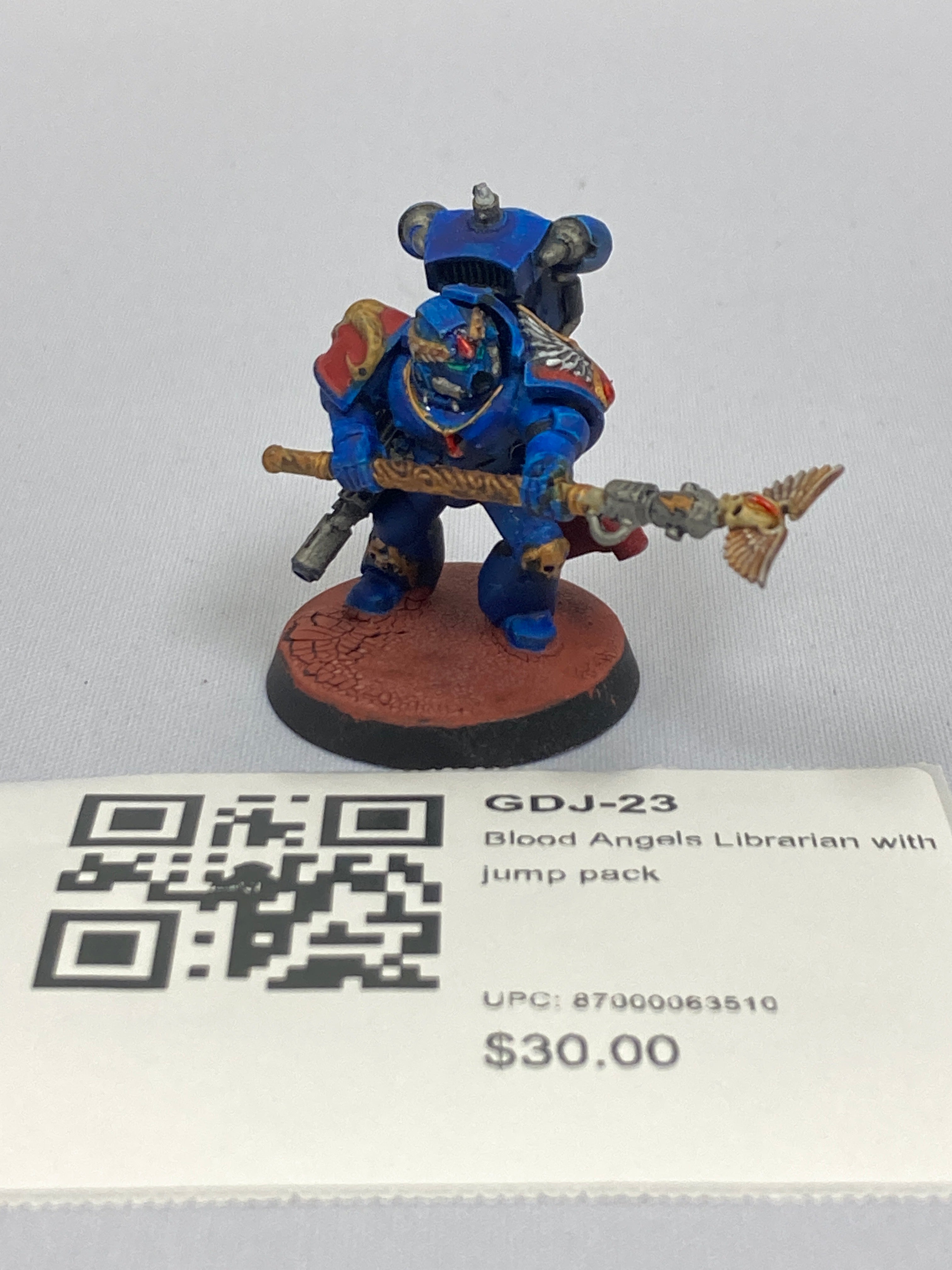 Blood Angels Librarian with jump pack GDJ-23
