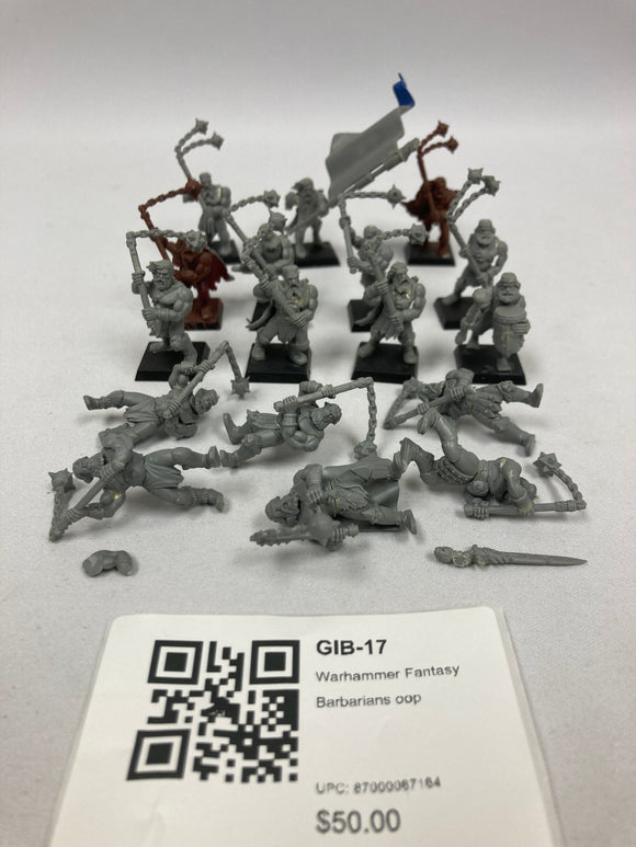 Warhammer Fantasy Barbarians oop GIB-17