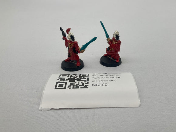 Warhammer 40,000 Warlocks metal oop ELS-29