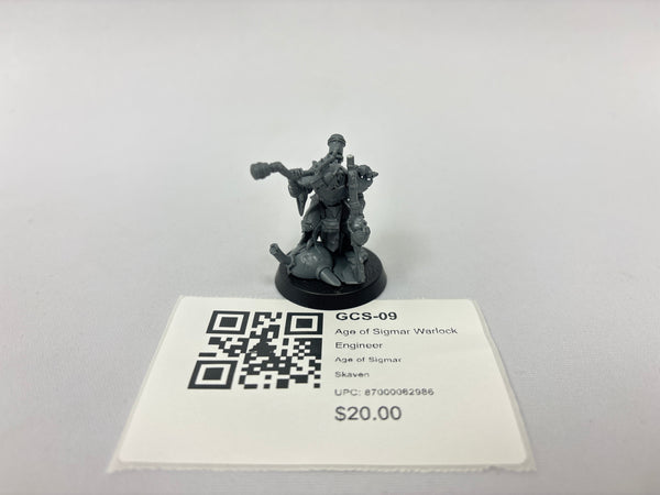 Age of Sigmar Warlock Engineer GCS-09