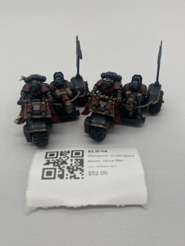 Warhammer 40,000 Space Marine: Attack Bike ELS-04