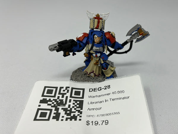 Warhammer 40,000 Librarian In Terminator Armour DEG-28