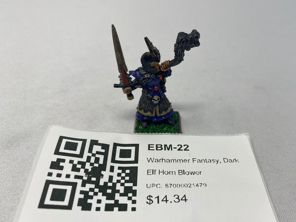 Warhammer Fantasy, Dark Elf Horn Blower EBM-22