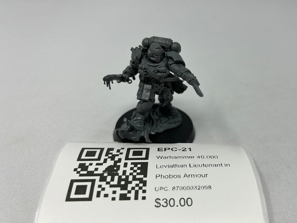 Warhammer 40,000 Leviathan Lieutenant in Phobos Armour EPC-21