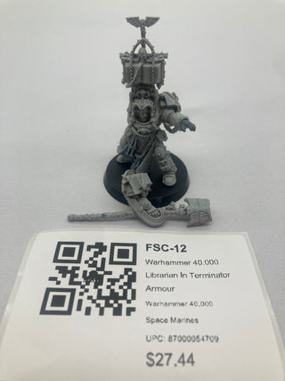 Warhammer 40,000 Librarian In Terminator Armour FSC-12