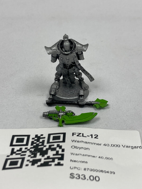 Warhammer 40,000 Vargard Obyron FZL-12