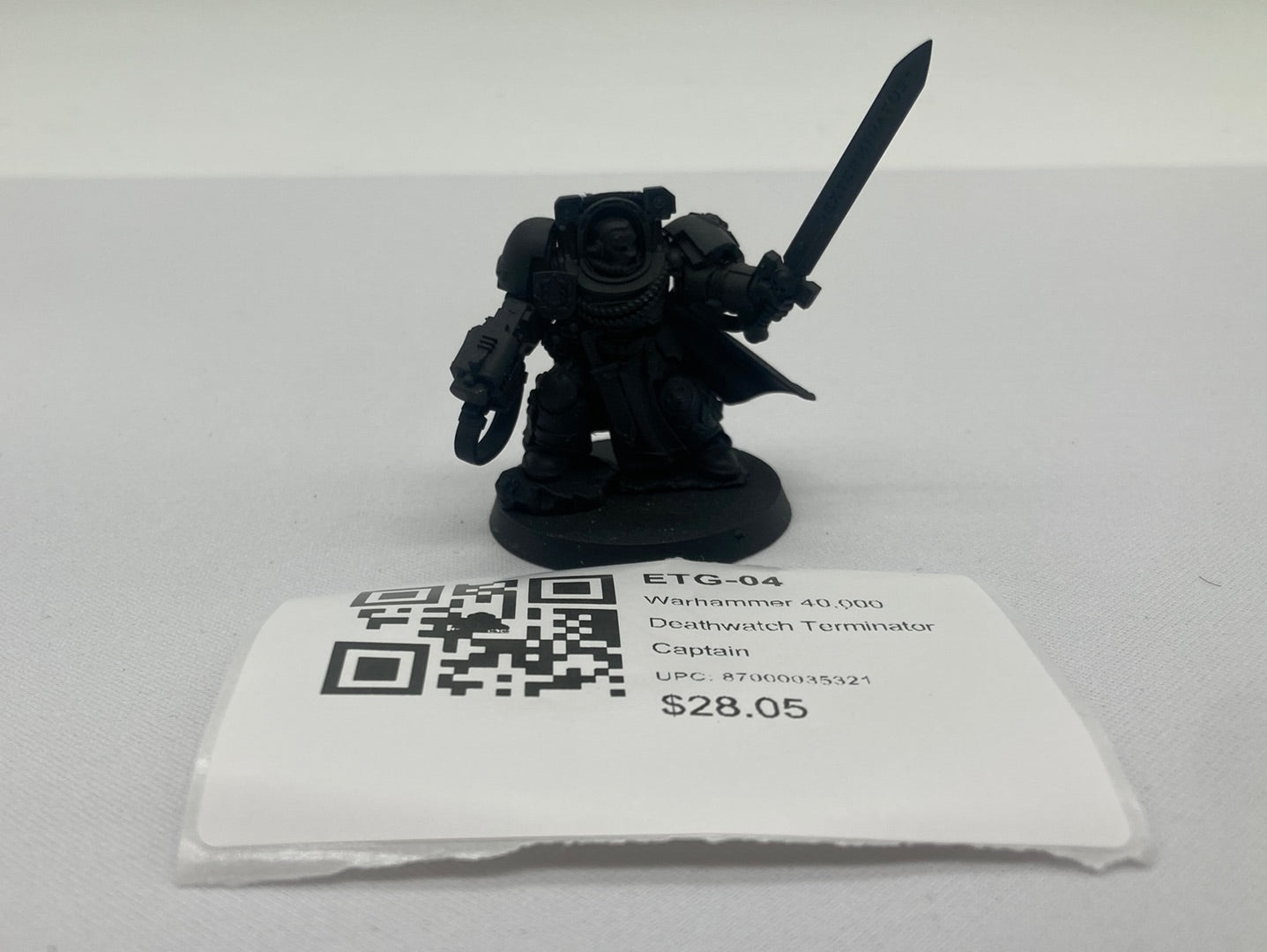 Warhammer 40,000 Deathwatch Terminator Captain ETG-04