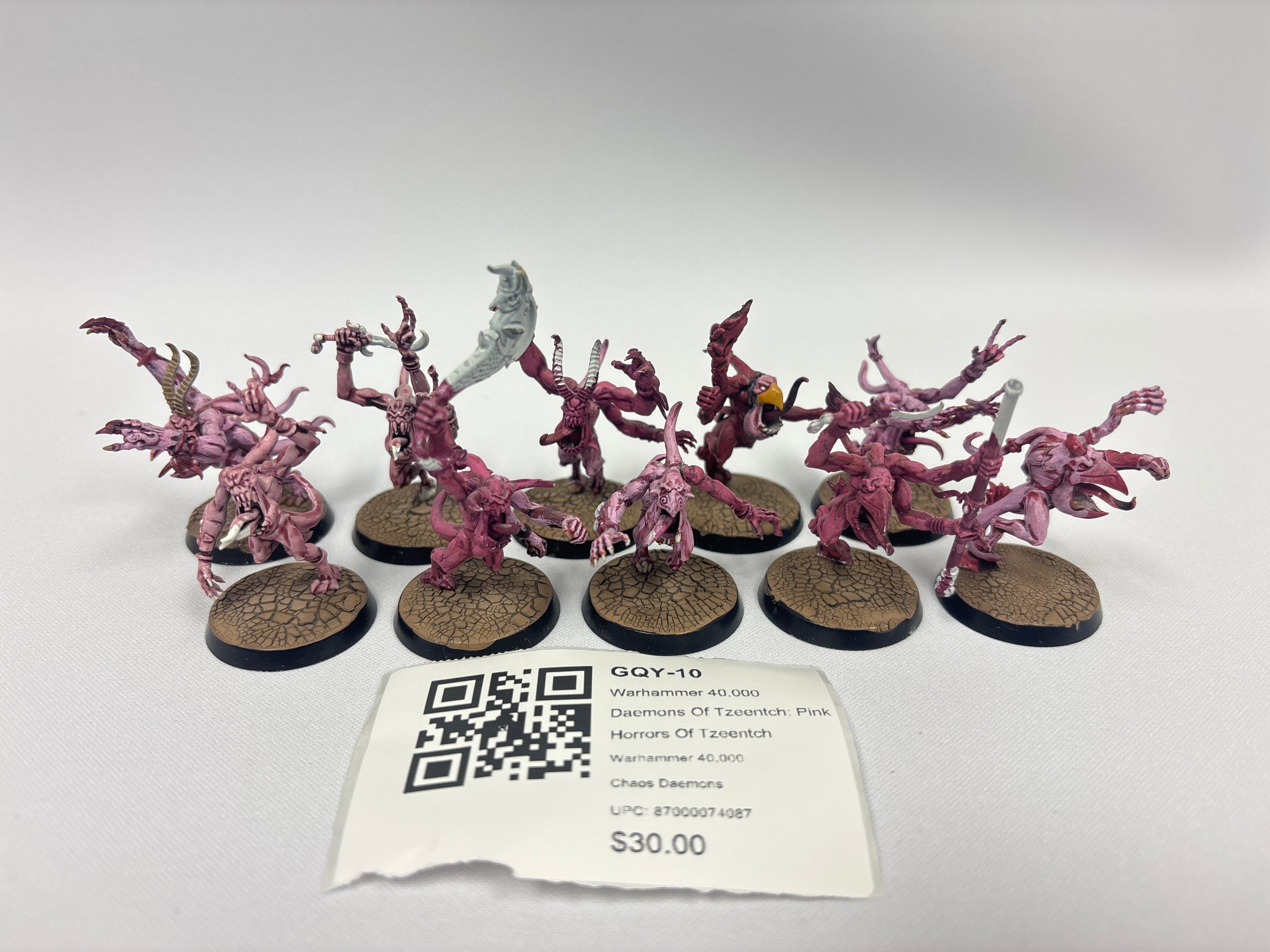 Warhammer 40,000 Daemons Of Tzeentch: Pink Horrors Of Tzeentch GQY-10