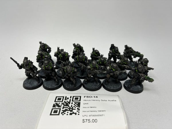 Horus Heresy Solar Auxilia Unit FSO-14