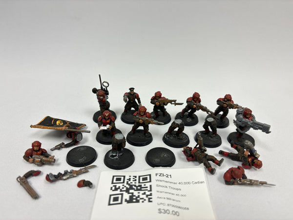 Warhammer 40,000 Cadian Shock Troops FZI-21