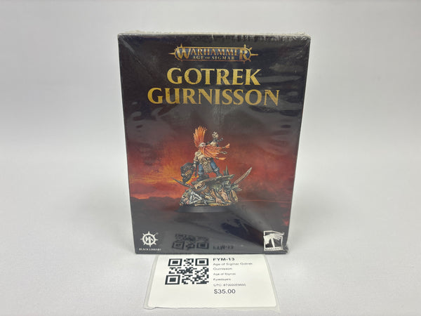 Age of Sigmar Gotrek Gurnisson FYM-13