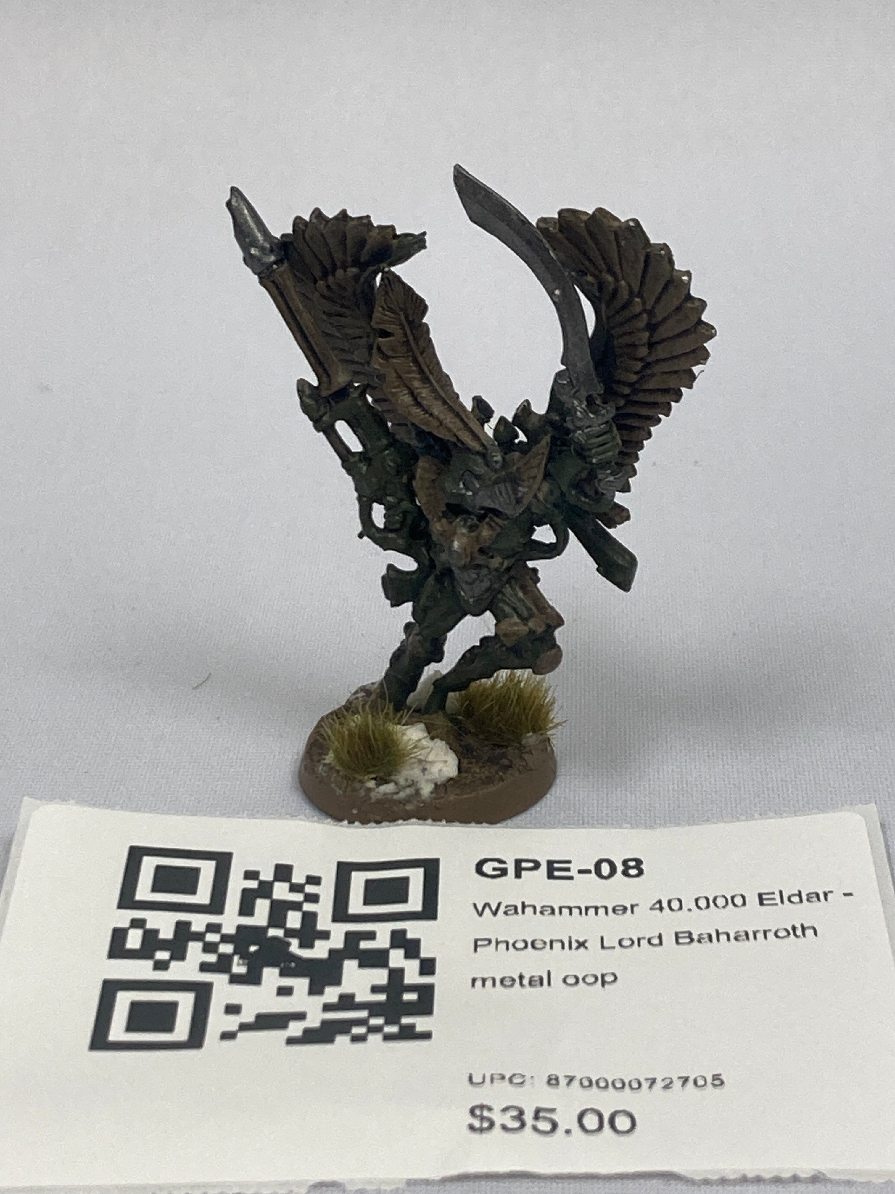 Wahammer 40,000 Eldar - Phoenix Lord Baharroth metal oop GPE-08