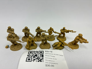 Warhammer 40,000 Cadian Shock Troops FZJ-12