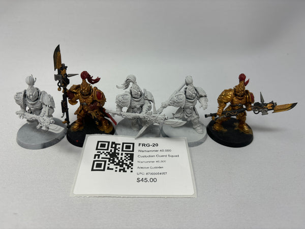 Warhammer 40,000 Custodian Guard Squad FRG-20