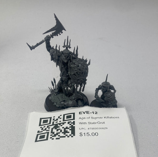 Age of Sigmar Killaboss With Stab-Grot EVE-12