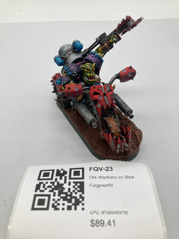 Ork Warboss on Bike Forgeworld FQV-23