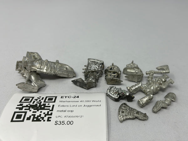 Warhammer 40,000 World Eaters Lord on Juggernaut metal oop EYC-24