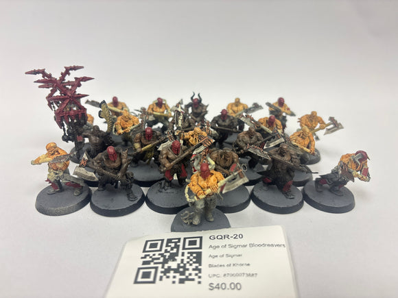 Age of Sigmar Bloodreavers GQR-20