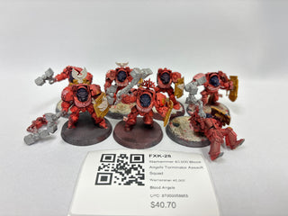 Warhammer 40,000 Blood Angels Terminator Assault Squad FXK-28