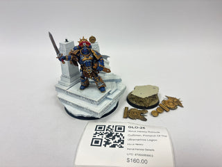 Horus Heresy Roboute Guilliman, Primarch Of The Ultramarines Legion GLO-26