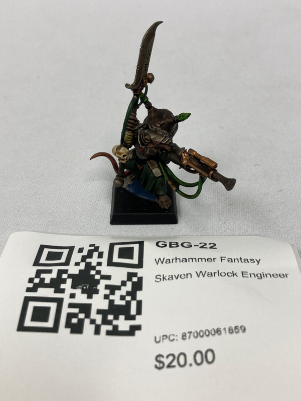 Warhammer Fantasy Skaven Warlock Engineer GBG-22