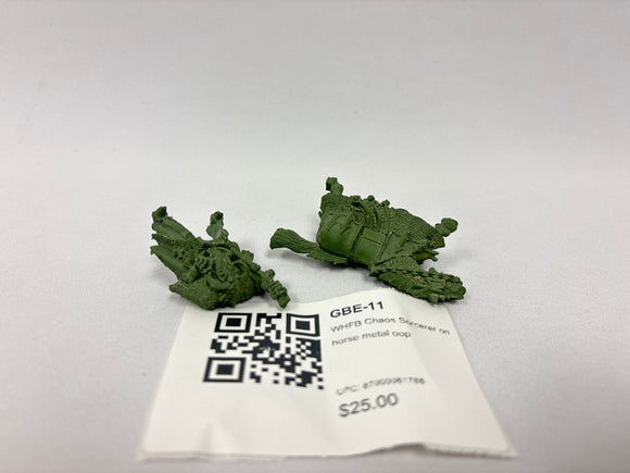 WHFB Chaos Sorcerer on horse metal oop GBE-11