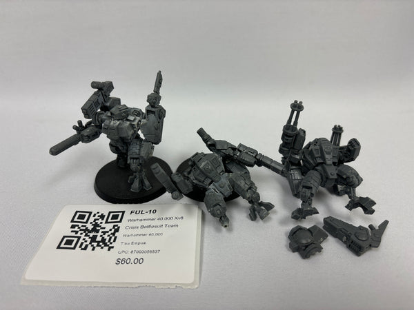 Warhammer 40,000 Xv8 Crisis Battlesuit Team FUL-10