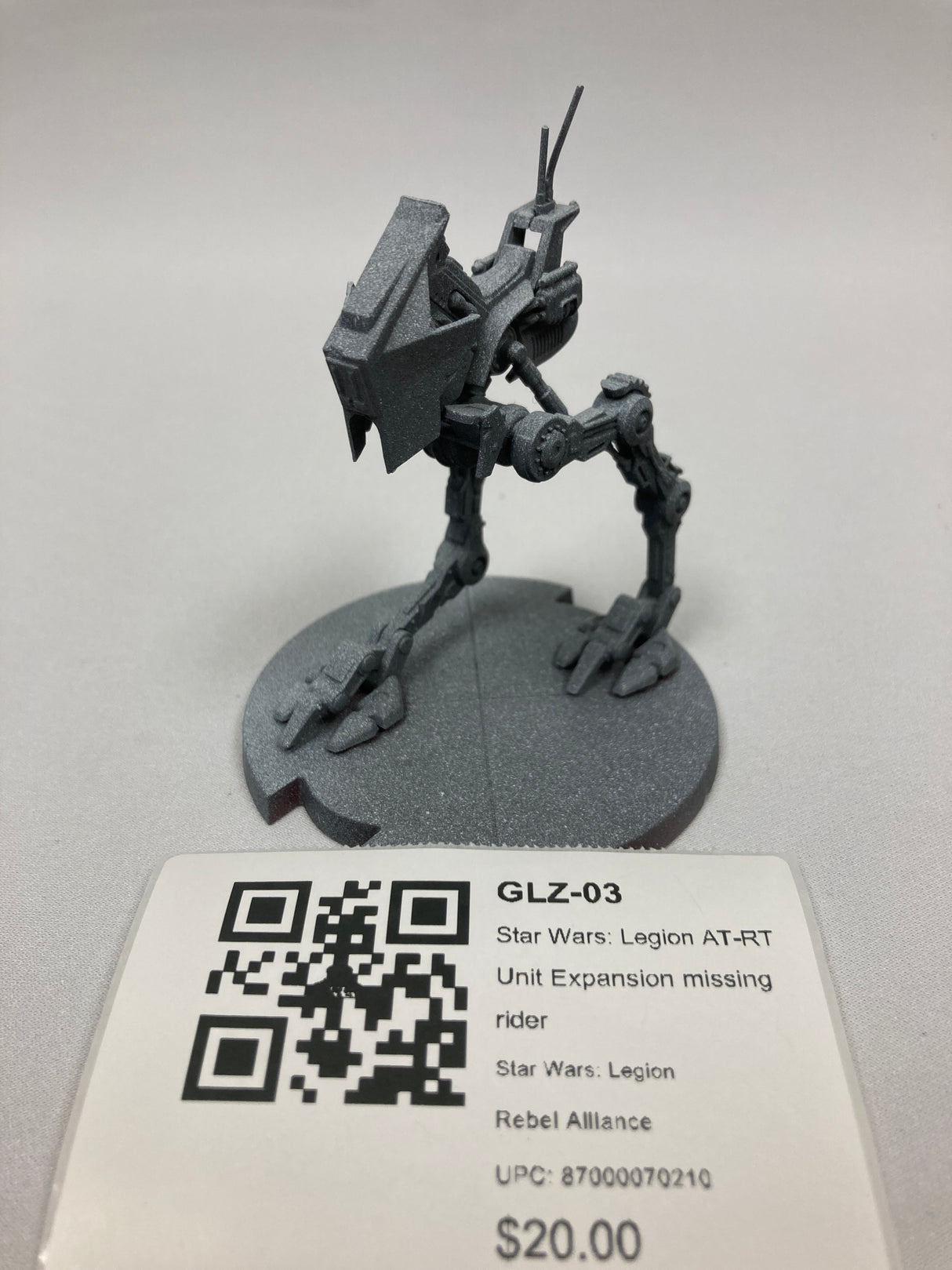 Star Wars: Legion AT-RT Unit Expansion missing rider GLZ-03