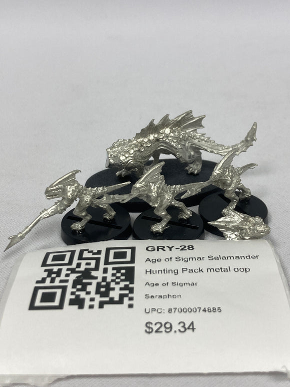 Age of Sigmar Salamander Hunting Pack metal oop GRY-28
