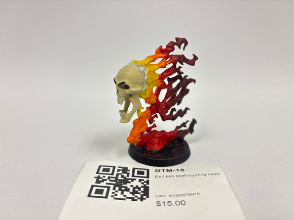 Endless spell burning head GTM-18