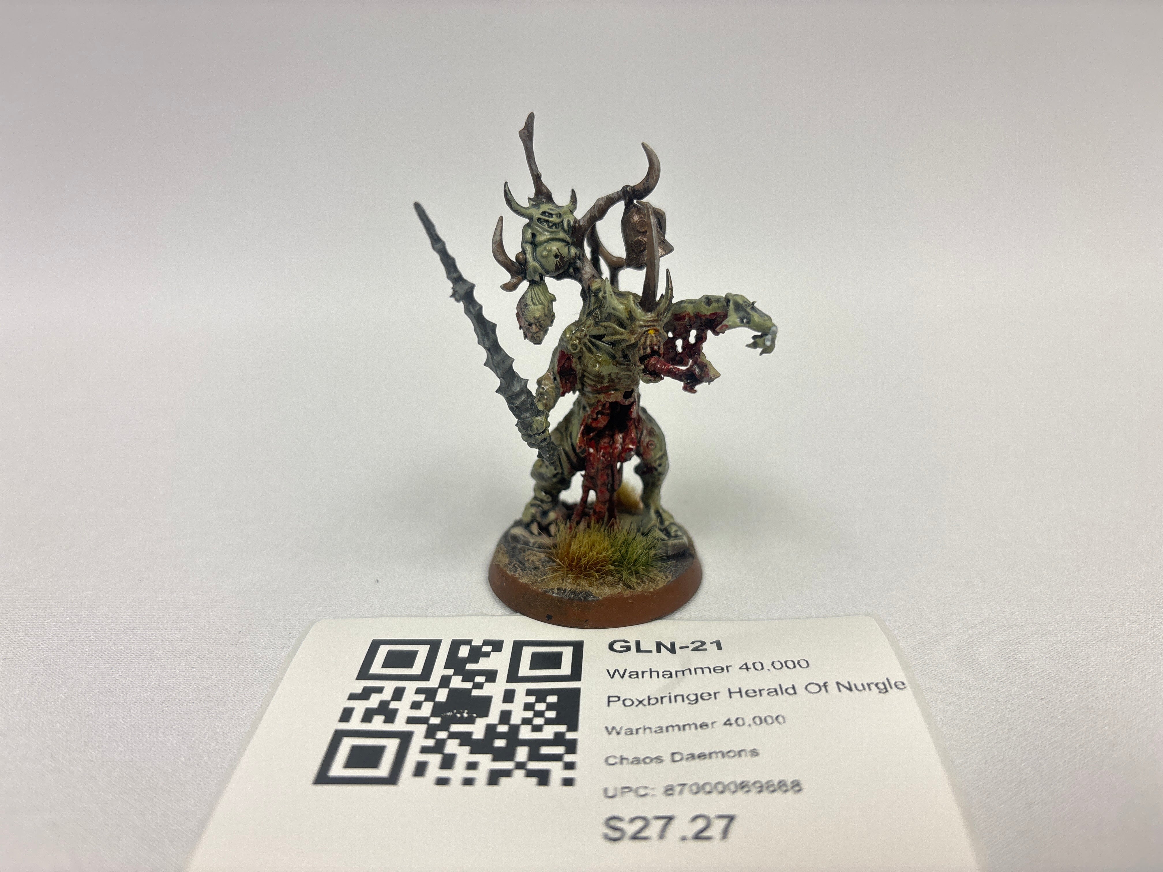 Warhammer 40,000 Poxbringer Herald Of Nurgle GLN-21