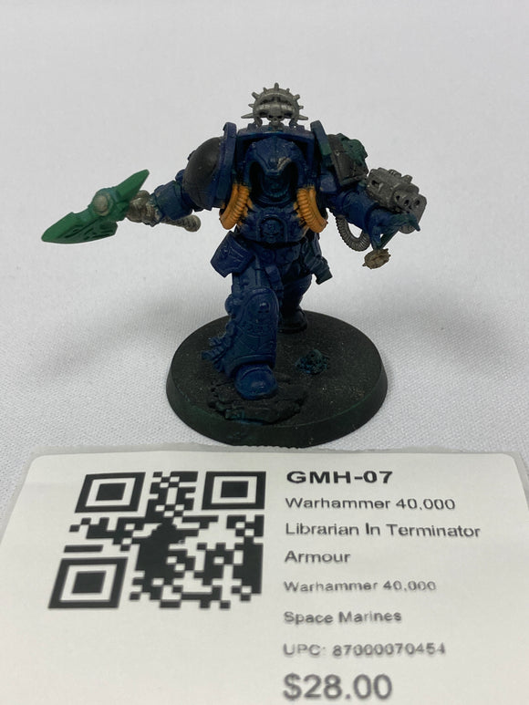 Warhammer 40,000 Librarian In Terminator Armour GMH-07