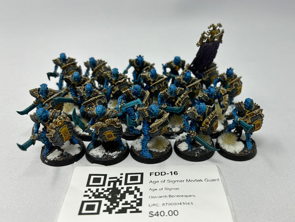 Age of Sigmar Mortek Guard FDD-16