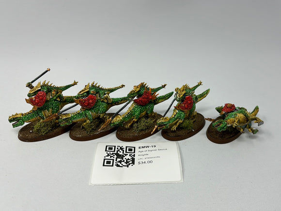 Age of Sigmar Saurus Knights EMW-19
